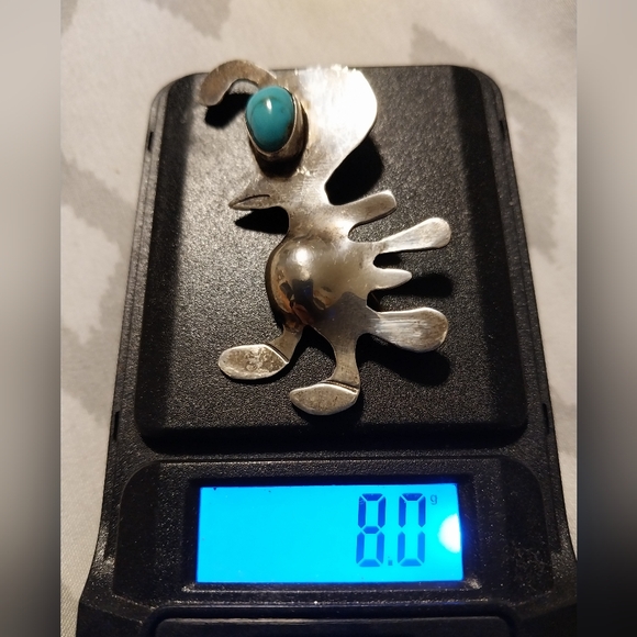 Sterling Silver Native Pin - Picture 3 of 7